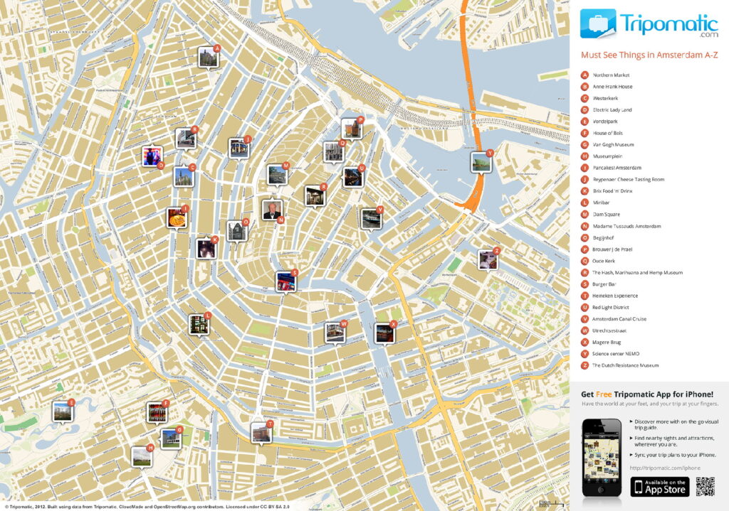 Mappa di Amsterdam